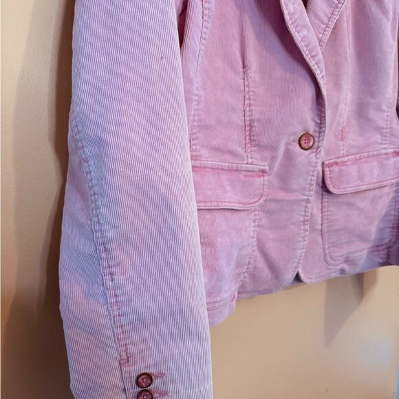 Faded Glory Pink Tailored Blazer Structured Fit - Picture 2 of 5